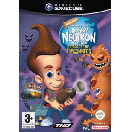 Jimmy Neutron Boy Genius: Attack of the Twonkies - Nintendo Gamecube - PAL/EUR/UKV - Complete (CIB)