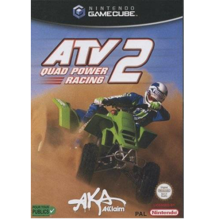 ATV Quad Power Racing 2 - Nintendo Gamecube - PAL/EUR/UKV - Complete (CIB)