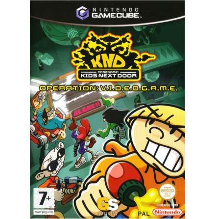 Codename: Kids Next Door Operation V.I.D.E.O.G.A.M.E. - Nintendo Gamecube - PAL/EUR/SWD (SE/DK Manual) - Complete (CIB)