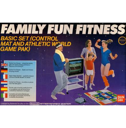 Family Fun Fitness Control Mat / Hoppmatta