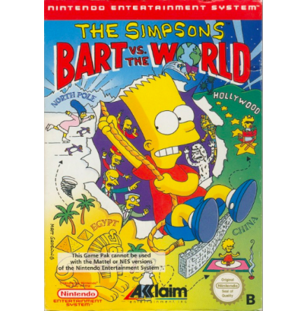 The Simpsons Bart vs. the World 