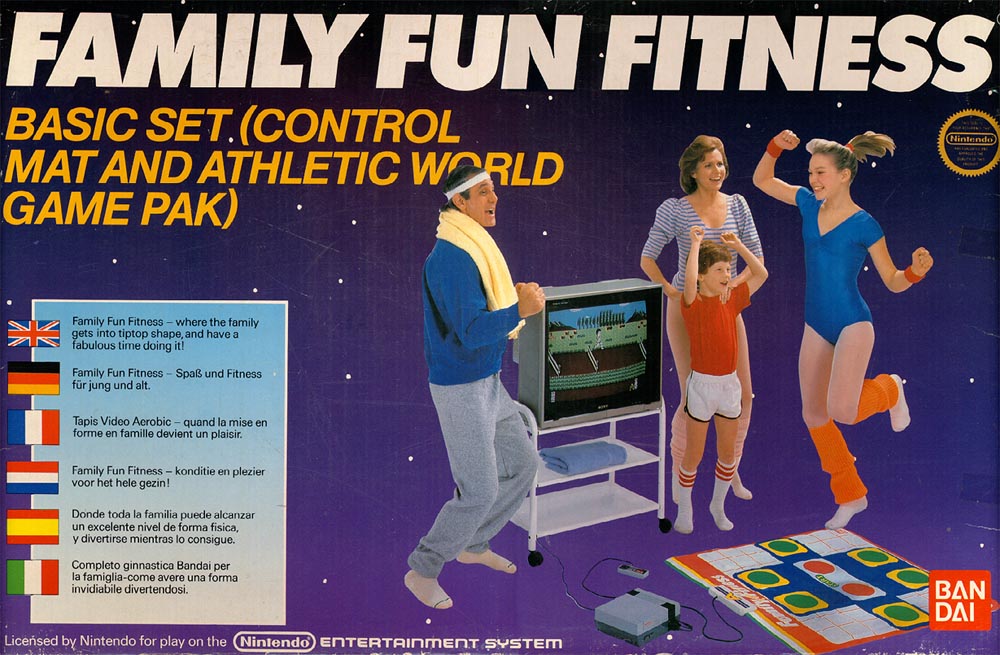 family fun fitness nes